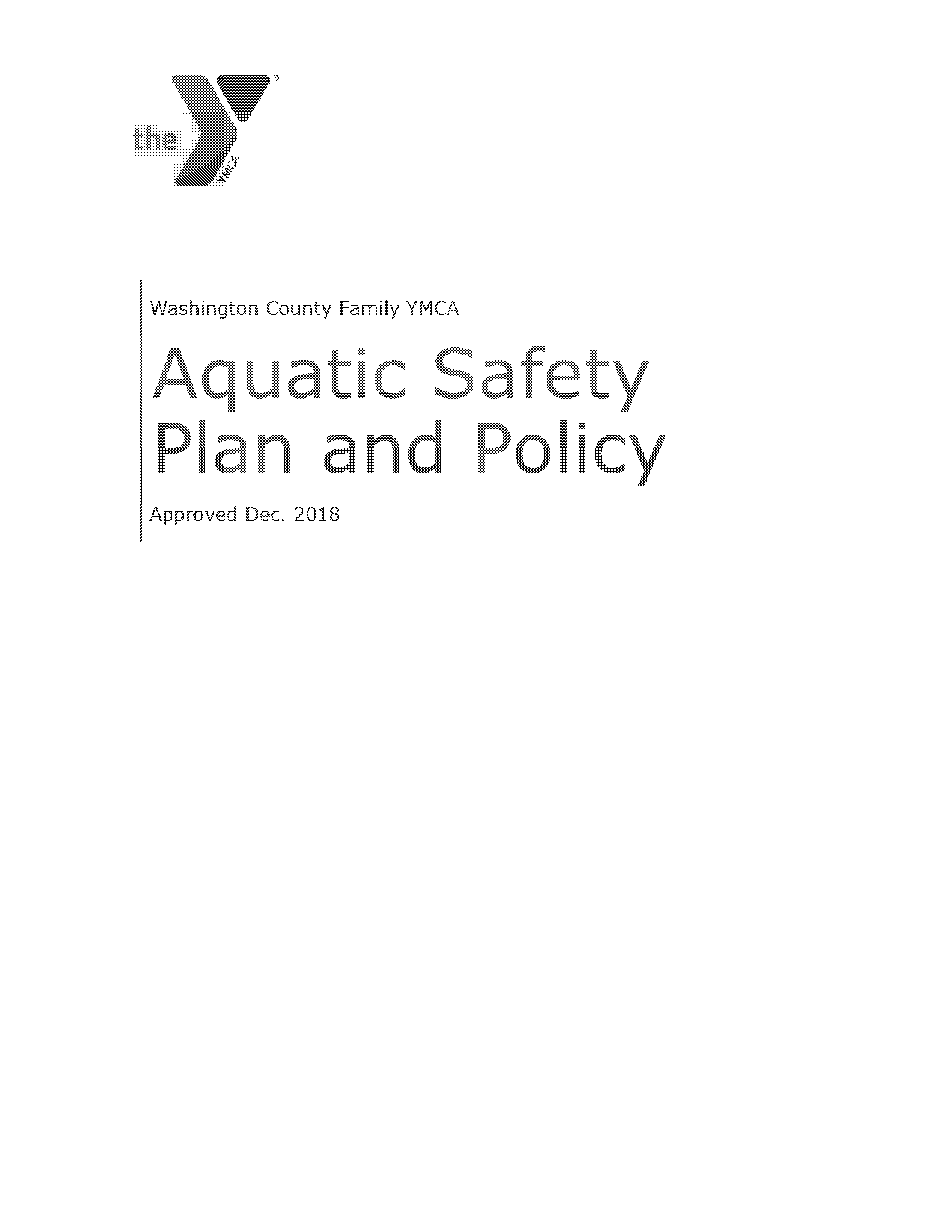 commercial pool safety plan template