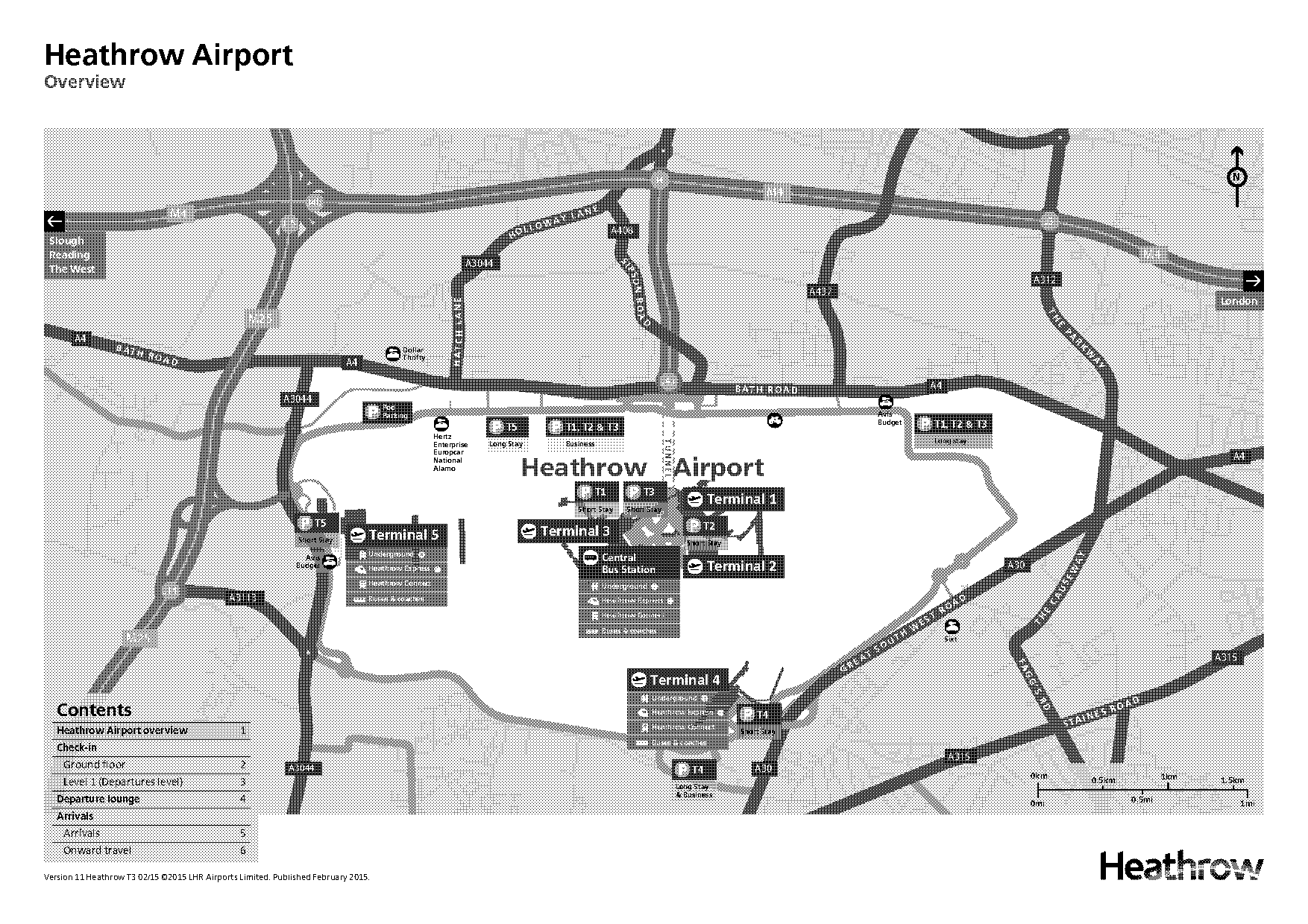 bos terminal a gate map